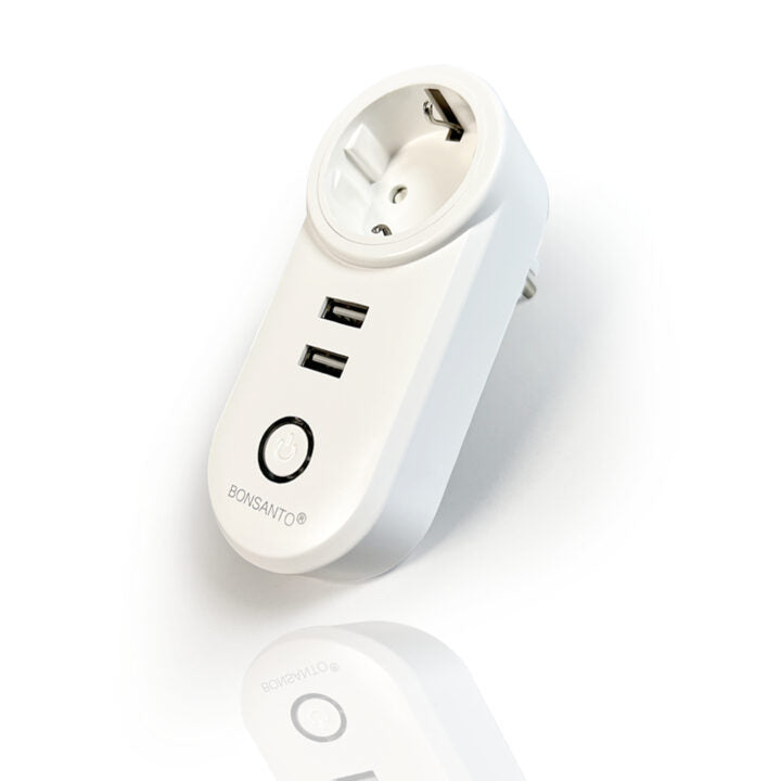 Bonsanto Smart Steckdose weiß
